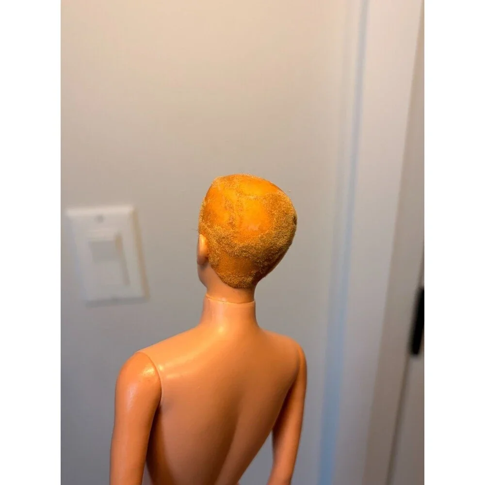 Vintage 1961 Ken Doll #750 Barbie’s Boyfriend Flocked Hair w Original Box Mattel